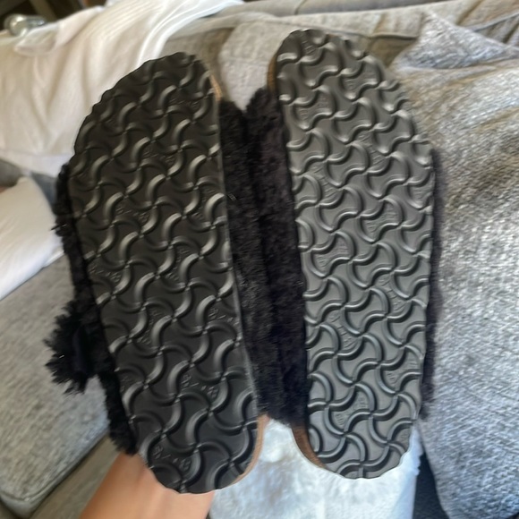 NWT BIRKENSTOCK BIG BUCKLE Fur Lined Sandals! - Picture 6 of 10